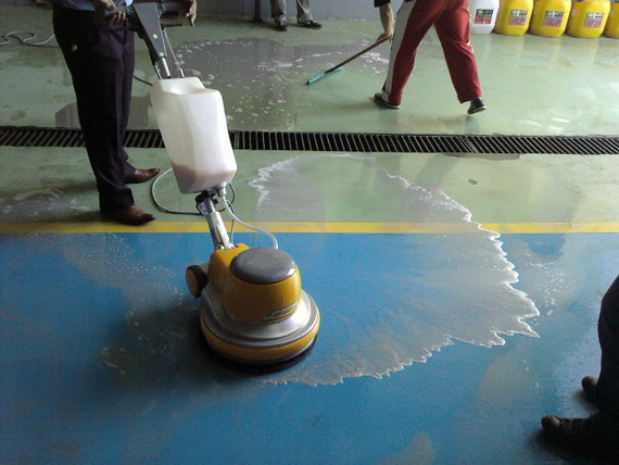 Come pulire un pavimento in resina