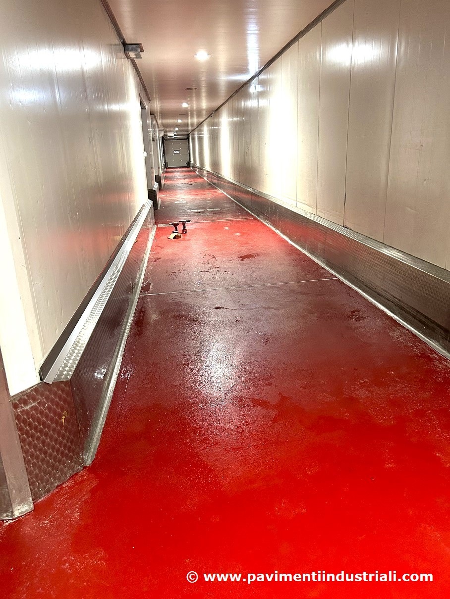 pavimenti in poliuretano cemento pavimento in poliuretano cemento colore rosso