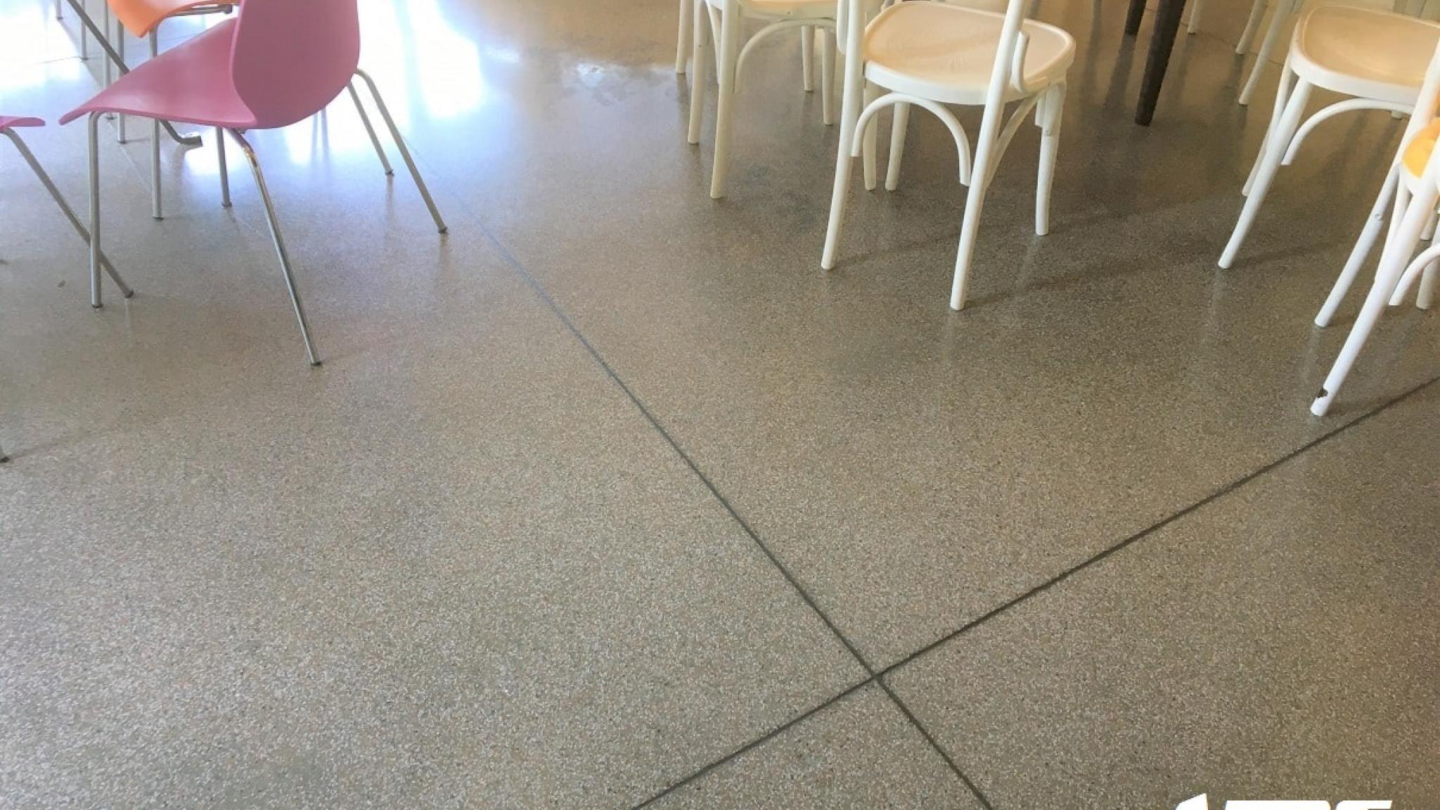 Case History: Un pavimento in calcestruzzo levigato per il ristorante.